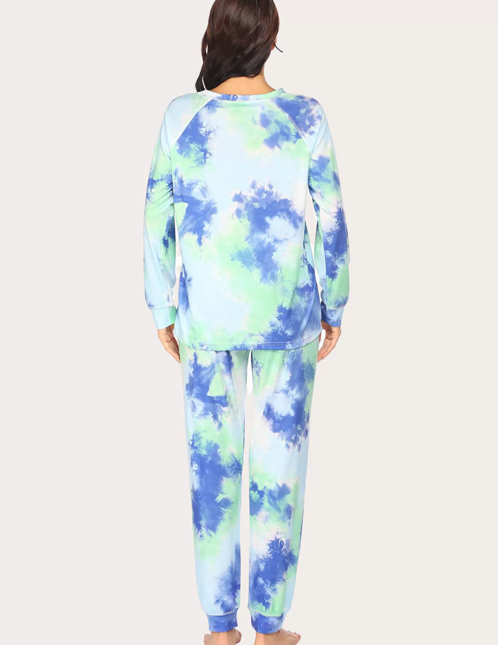 WOMEN Ekouaer Classic Cotton Pajama Set