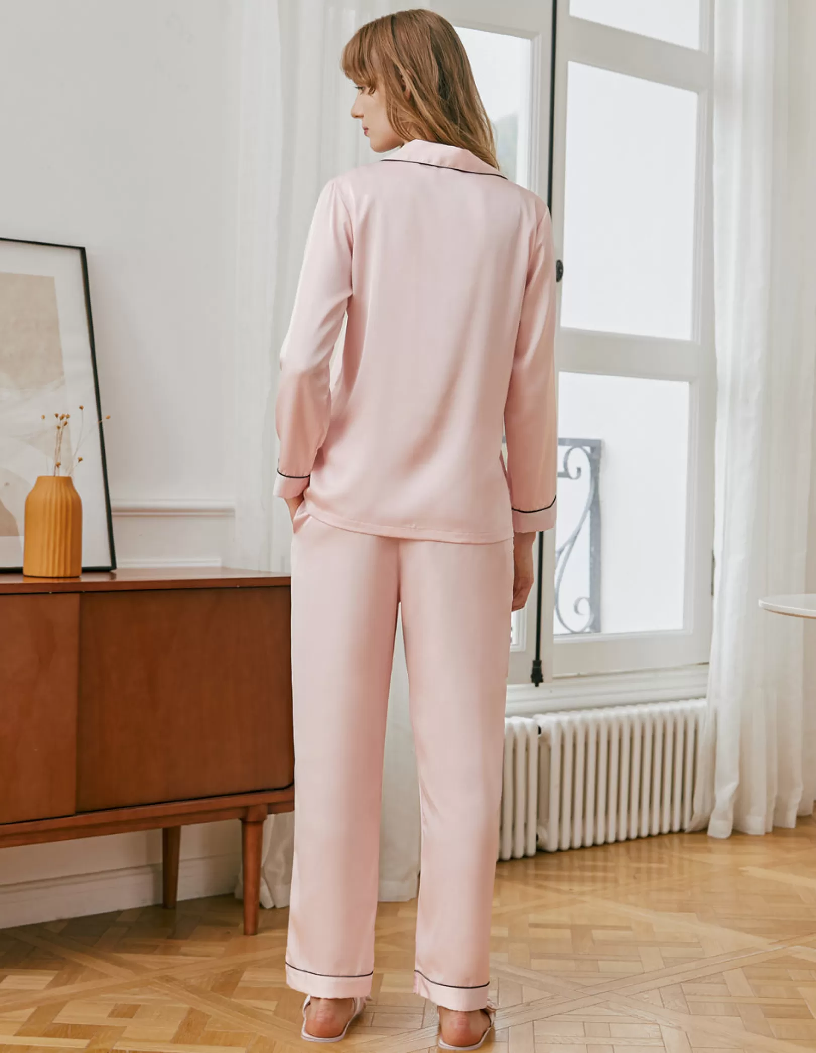 WOMEN Ekouaer Classic Pajama Set