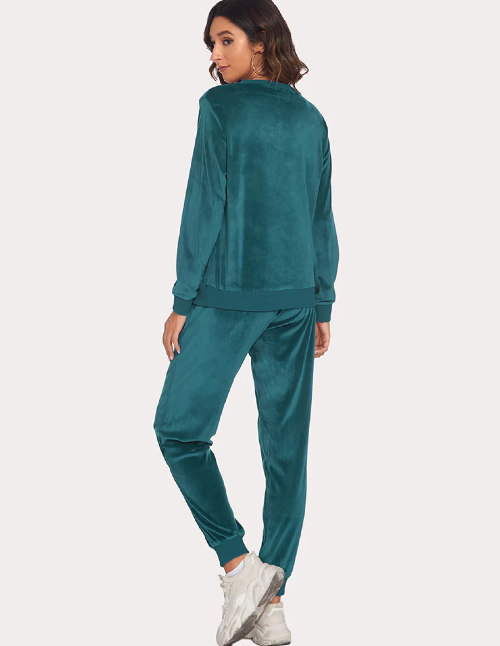 WOMEN Ekouaer Coral Fleece Loungewear Set