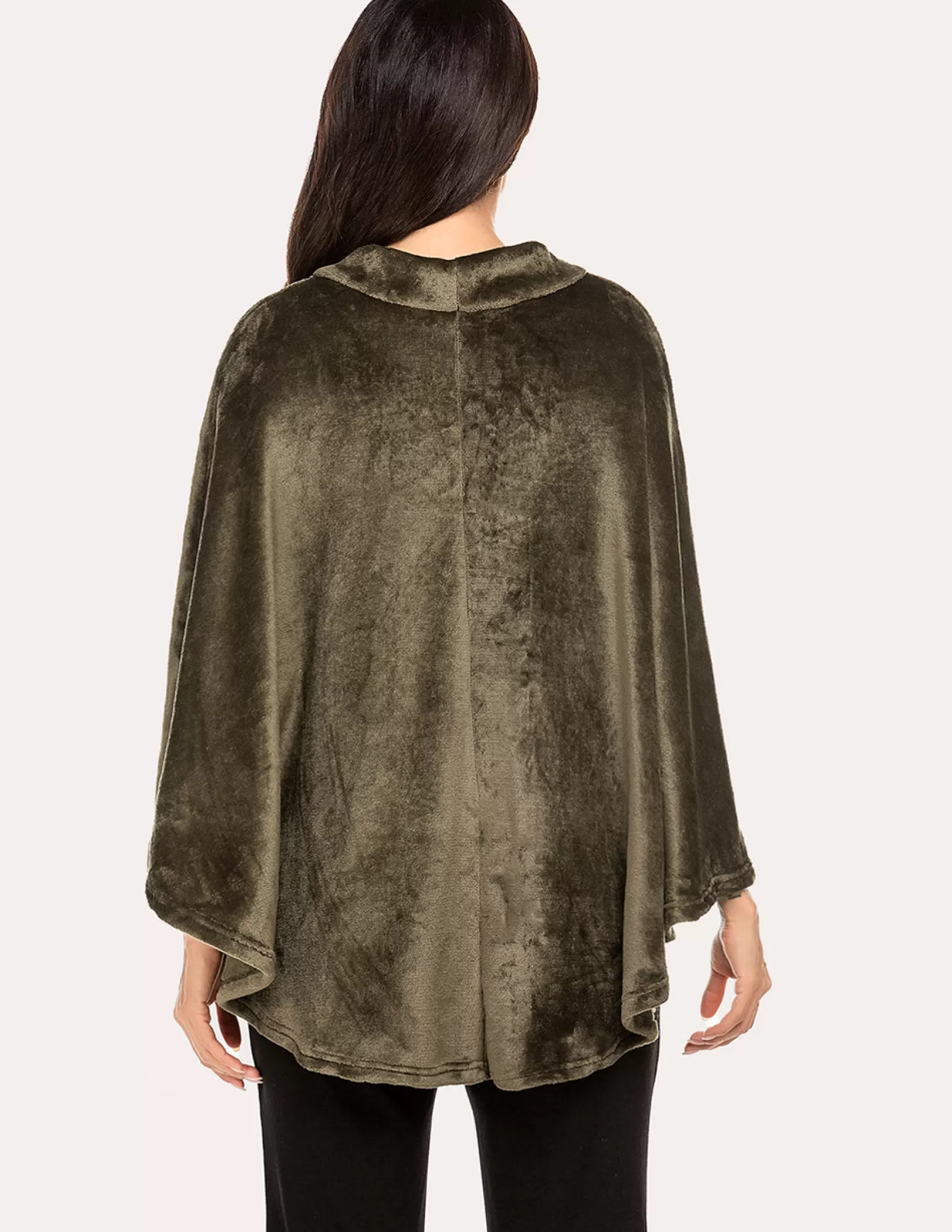 WOMEN Ekouaer Flannel Shawl Ponchos