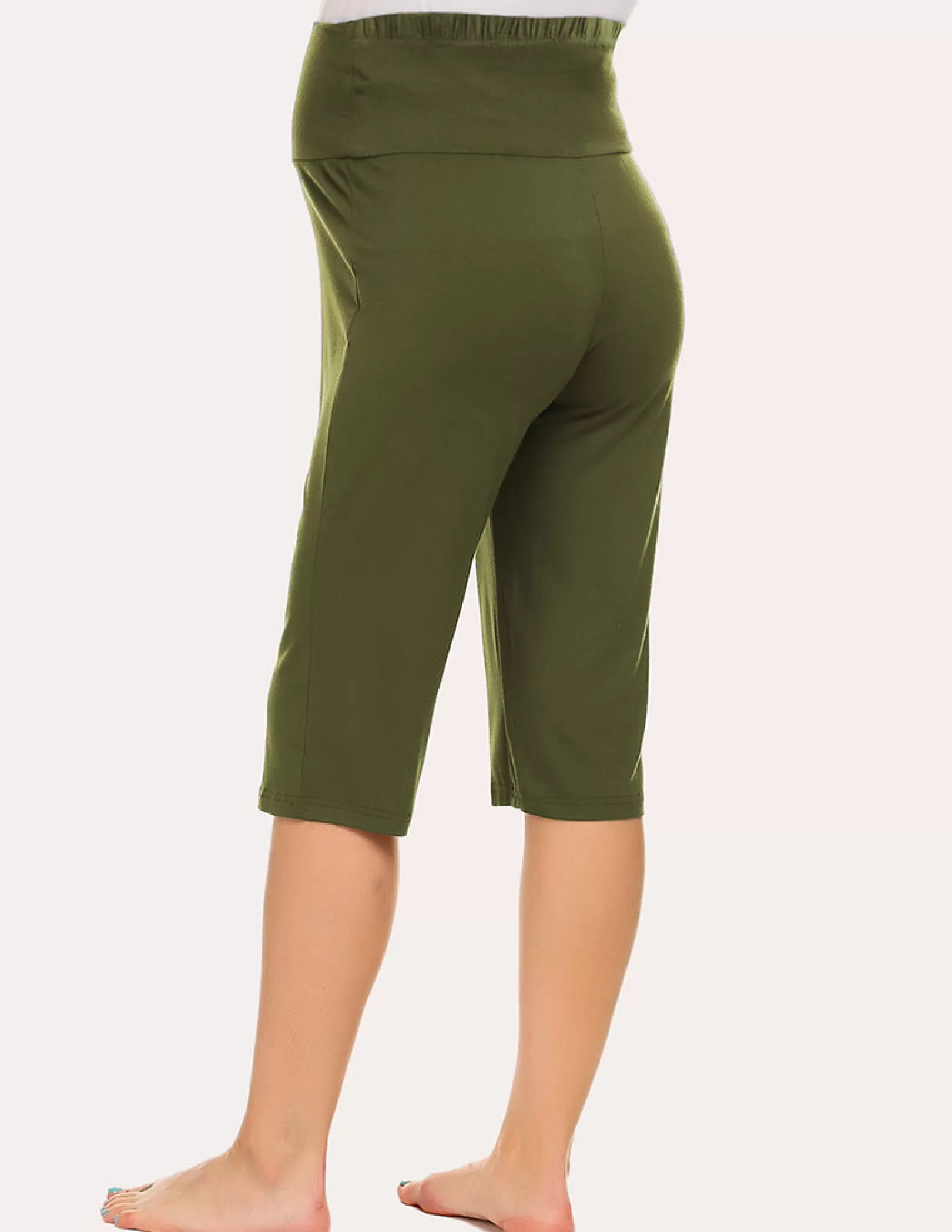 WOMEN Ekouaer Maternity Capri Pants