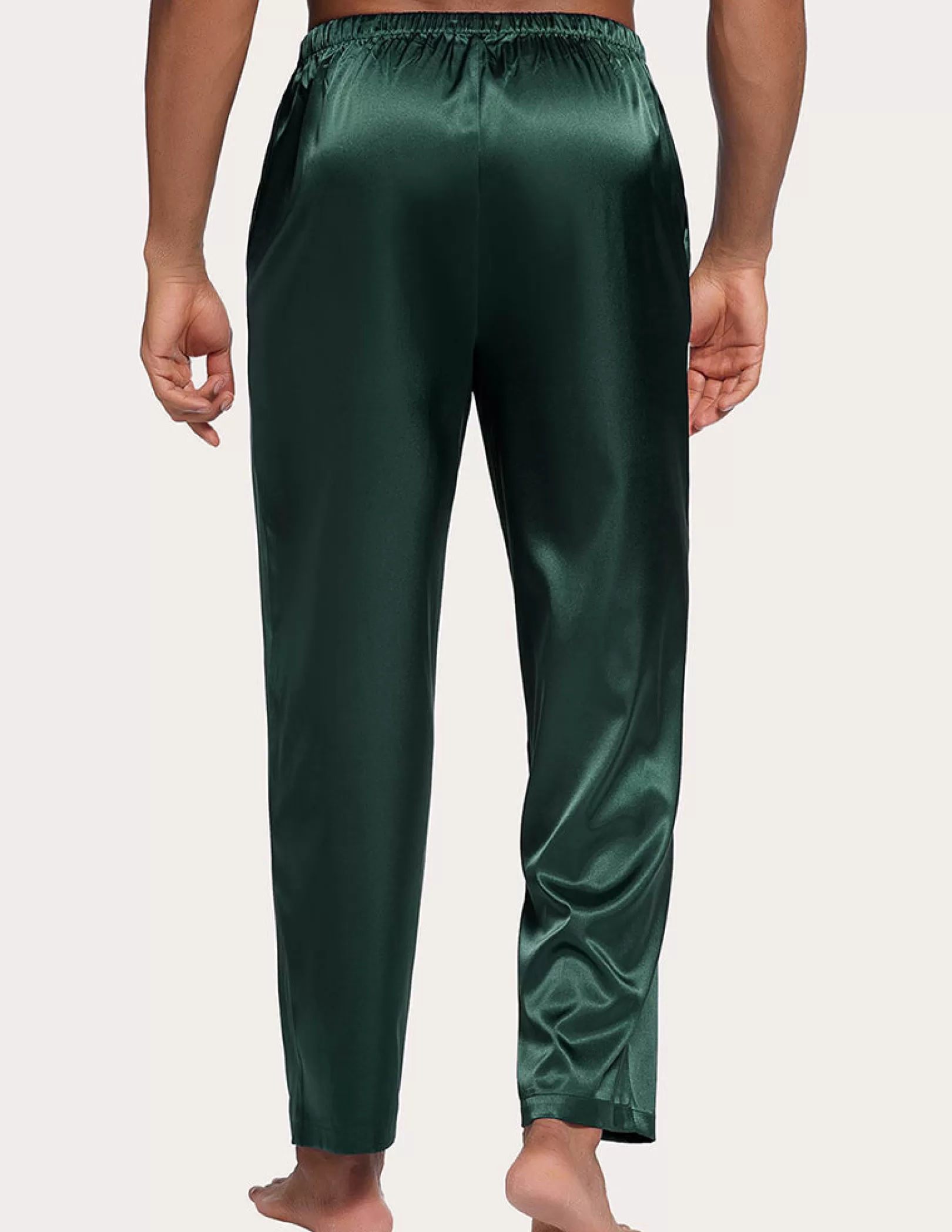 WOMEN Ekouaer Men Silk Satin Pajama Pants