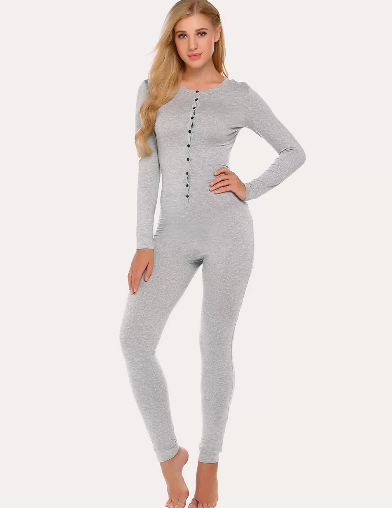 WOMEN Ekouaer One Piece Thermal Romper