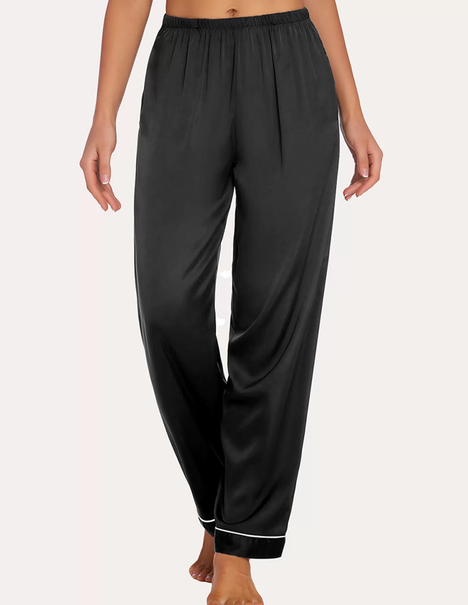 WOMEN Ekouaer Satin Pajama Pants