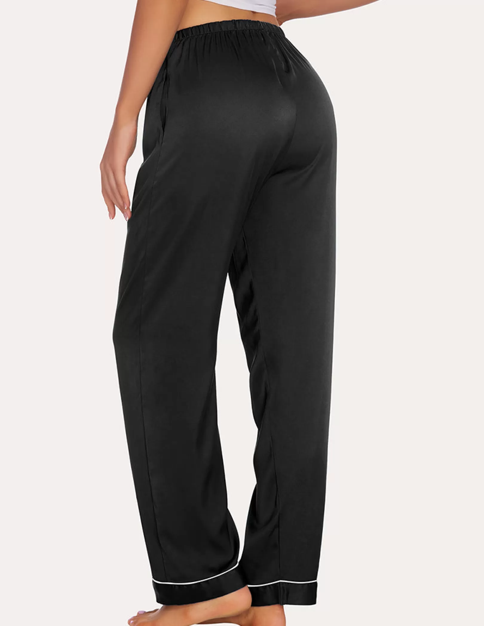 WOMEN Ekouaer Satin Pajama Pants