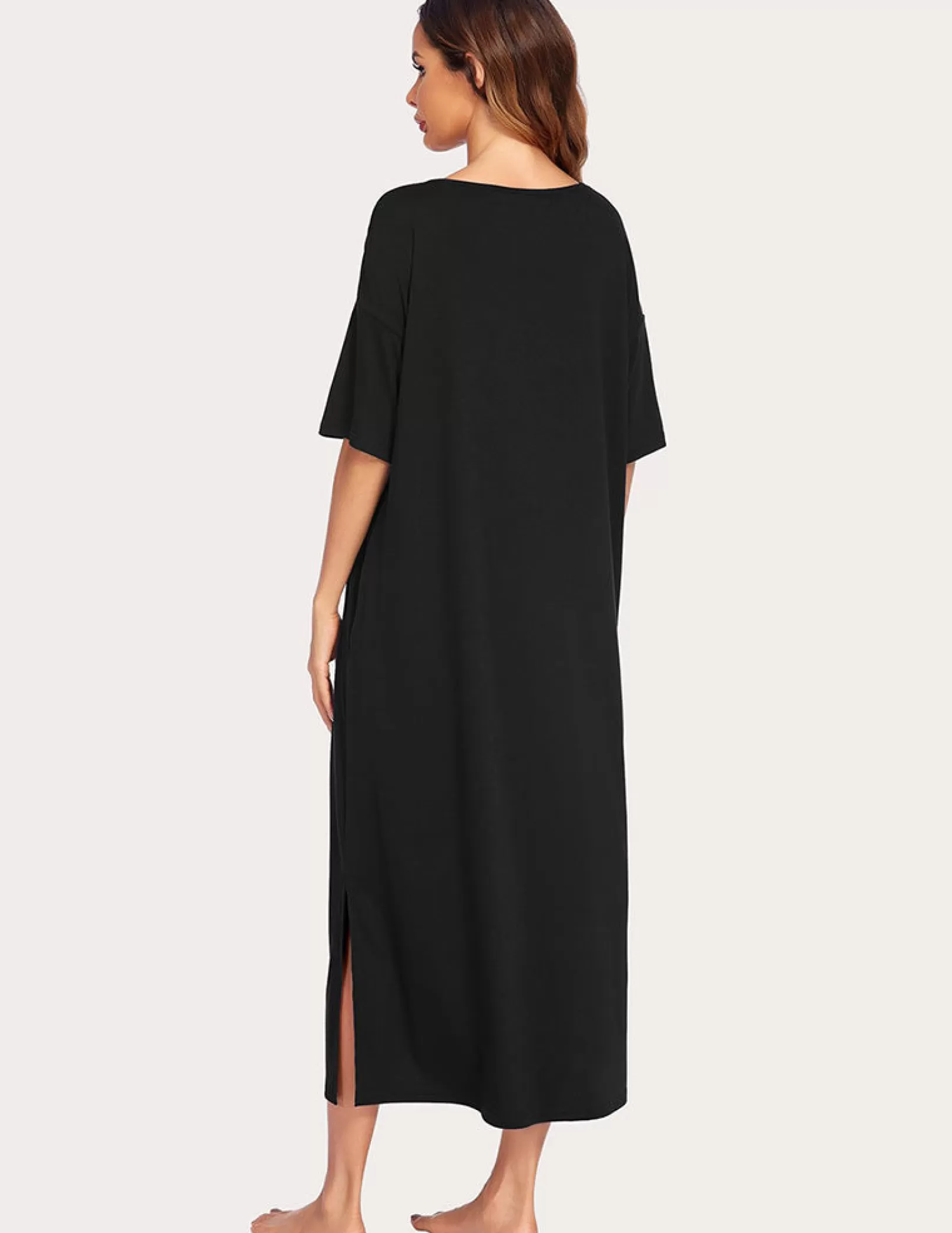 WOMEN Ekouaer Side Split House Dress