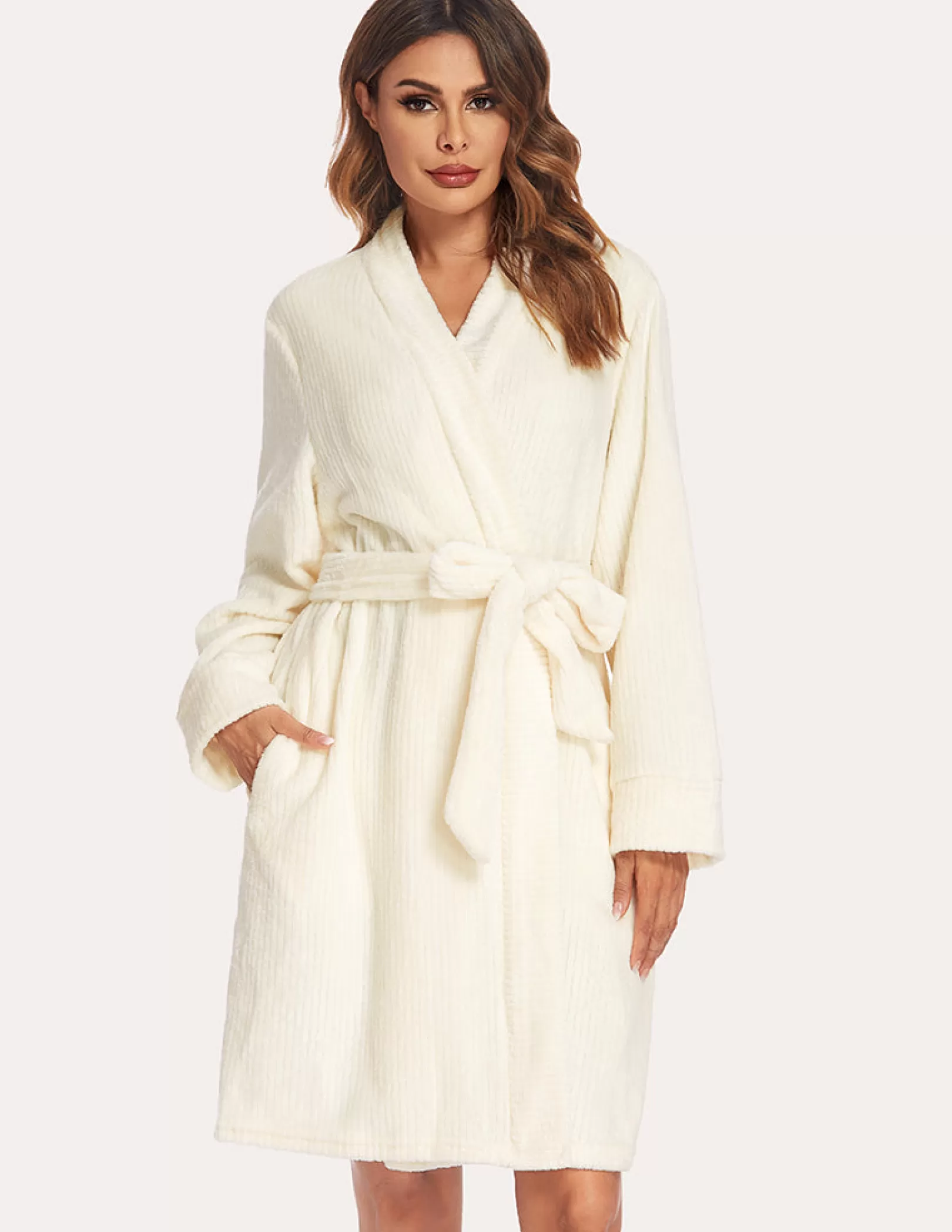 WOMEN Ekouaer Suede Robe