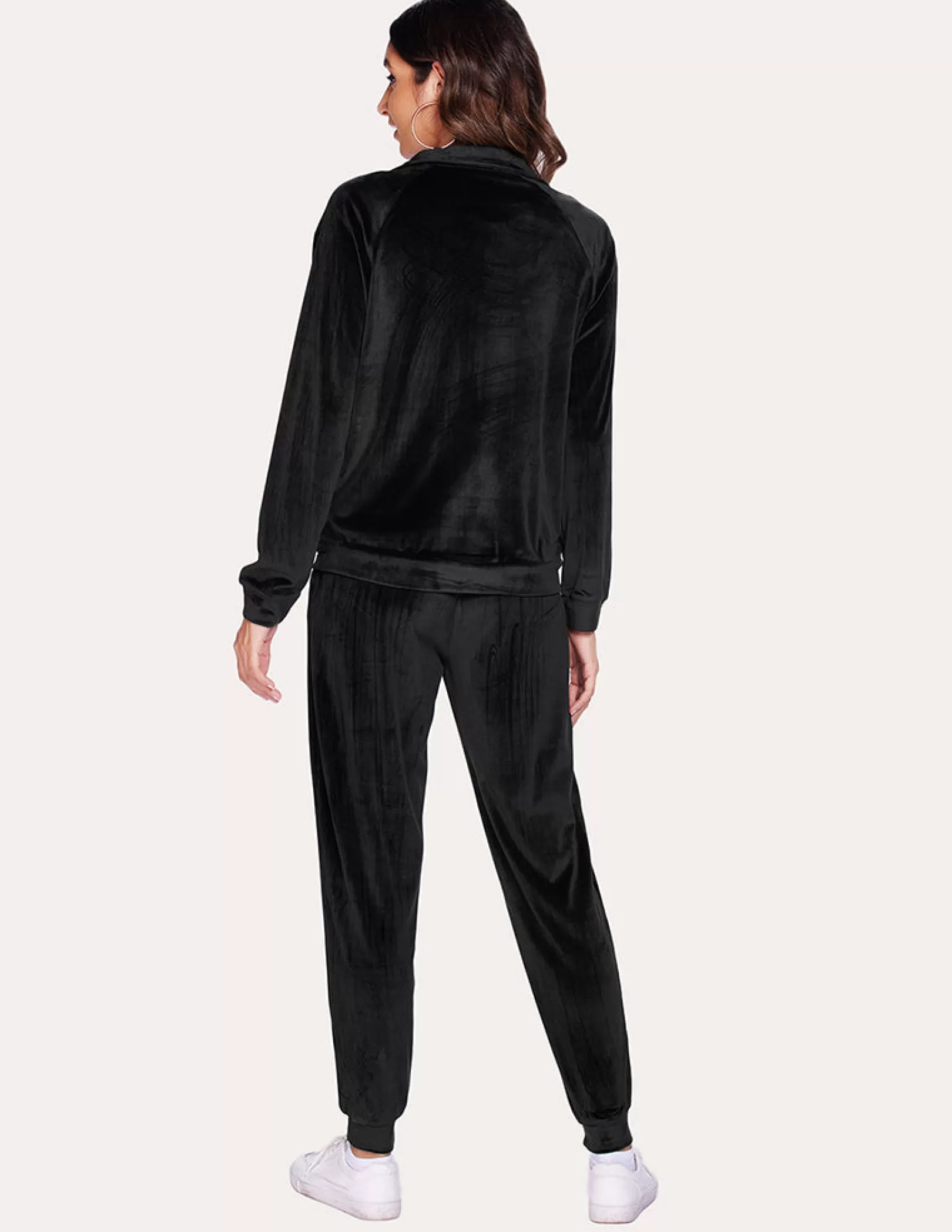 WOMEN Ekouaer Velour Tracksuit Set