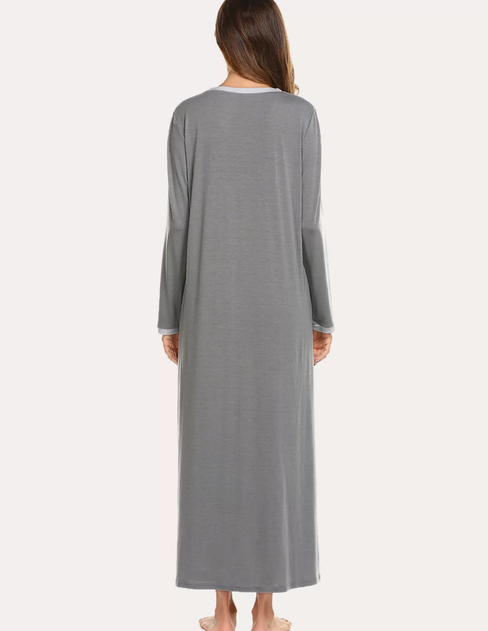 WOMEN Ekouaer Women Front Pleated Nightgown